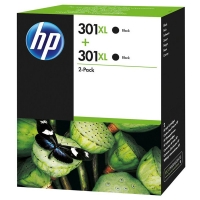 HP 301XL (D8J45AE) dubbelpak zwart hoge capaciteit (origineel) D8J45AE 044336