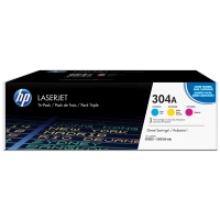 HP 304A (CF372AM) multipack cyaan/magenta/geel (origineel) CF372AM 054762