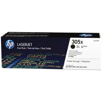 HP 305X (CE410XD) toner zwart dubbelpak (origineel) CE410XD 054768