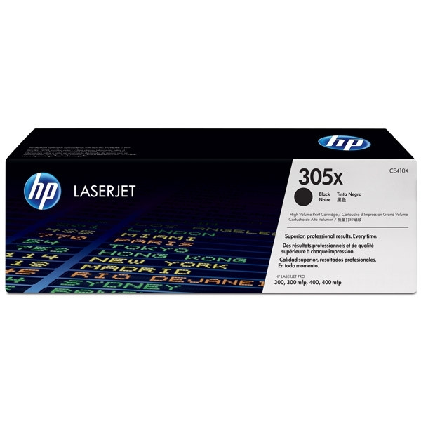 HP 305X (CE410X) toner zwart hoge capaciteit (origineel) CE410X 054058 - 1