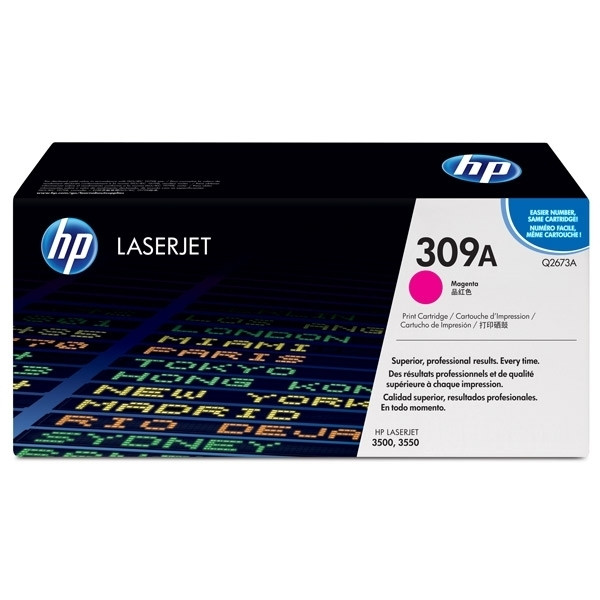 HP 309A (Q2673A) toner magenta (origineel) Q2673A 039340 - 1