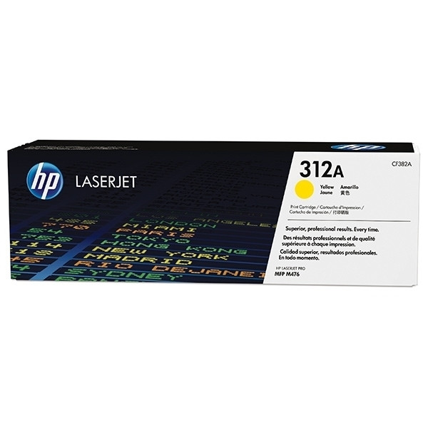 HP 312A (CF382A) toner geel (origineel) CF382A 054788 - 1