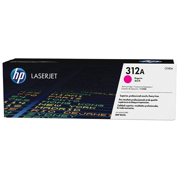 HP 312A (CF383A) toner magenta (origineel) CF383A 054790 - 1