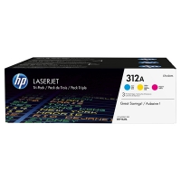 HP 312A (CF440AM) multipack cyaan/magenta/geel (origineel) CF440AM 055070