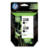 HP 338 (CB331EE) inktcartridge zwart duopack (origineel)