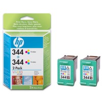 HP 344 (C9505EE) duopack kleur (origineel) 030438