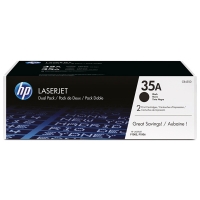 HP 35AD (CB435AD) toner zwart dubbelpak (origineel) CB435AD 054090