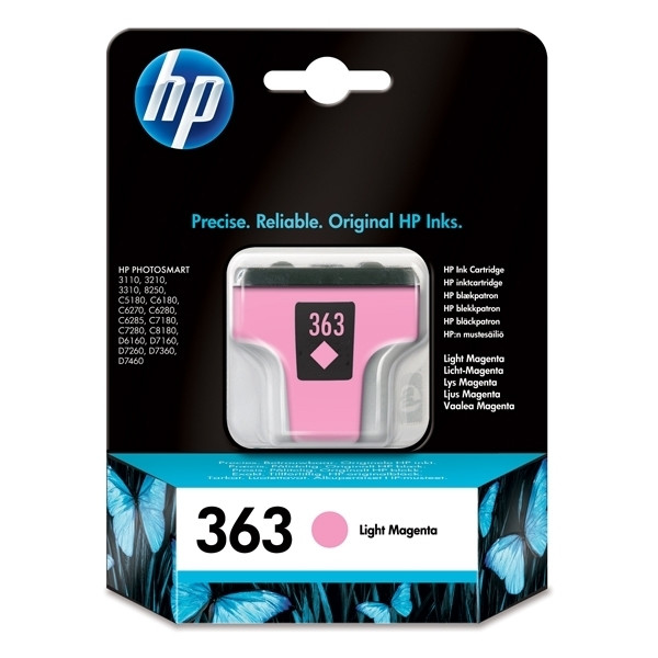 geest vloek kolonie HP 363 (C8775EE) inktcartridge licht magenta (origineel) HP 123inkt.be
