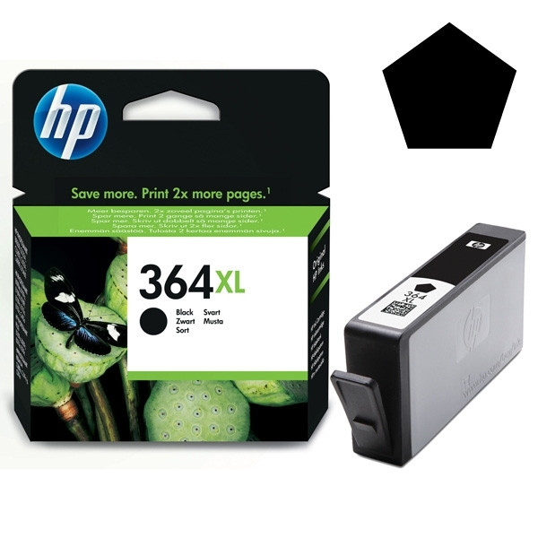 hoogte Riet paar 🖨 HP 364 Cartridge Zwart | Laagsteprijsgarantie! | 123inkt