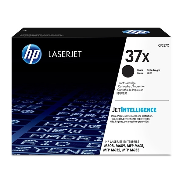 HP 37X (CF237X) toner zwart hoge capaciteit (origineel) CF237X 055154 - 1