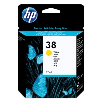 HP 38 (C9417A) inktcartridge geel (origineel) C9417A 030470