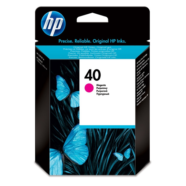 HP 40 (51640ME) inktcartridge magenta (origineel) 51640ME 030070 - 1