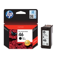 HP 46 (CZ637AE) inktcartridge zwart (origineel) 055146