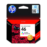 HP 46 (CZ638AE) inktcartridge kleur (origineel) 055148
