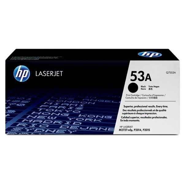 HP 53A (Q7553A) toner zwart (origineel) Q7553A 039730 - 1