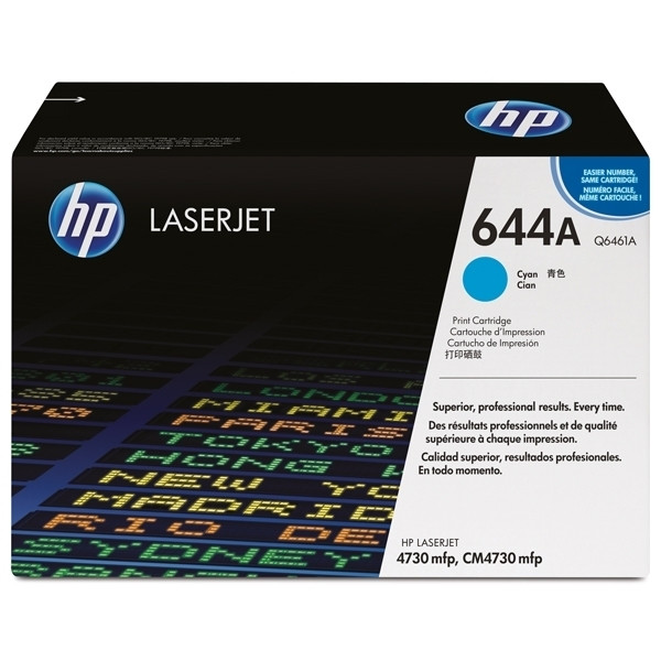 HP 644A (Q6461A) toner cyaan (origineel) Q6461A 039640 - 1