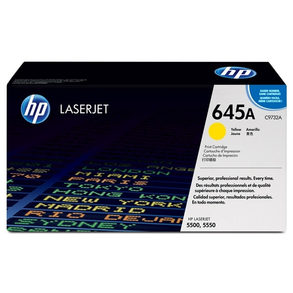 HP 645A (C9732A) toner geel (origineel) C9732A 039230 - 1