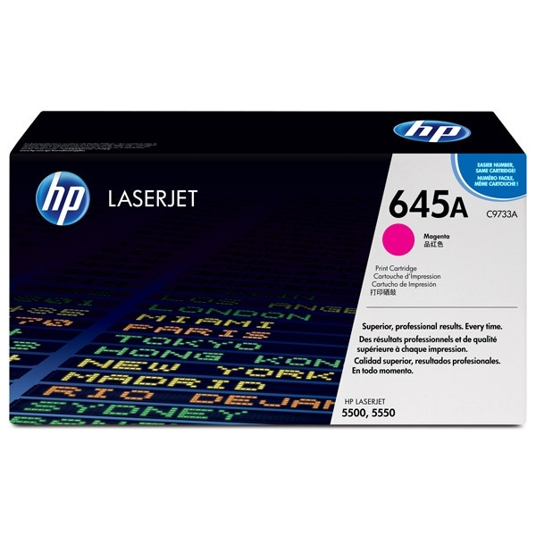 HP 645A (C9733A) toner magenta (origineel) C9733A 039240 - 1