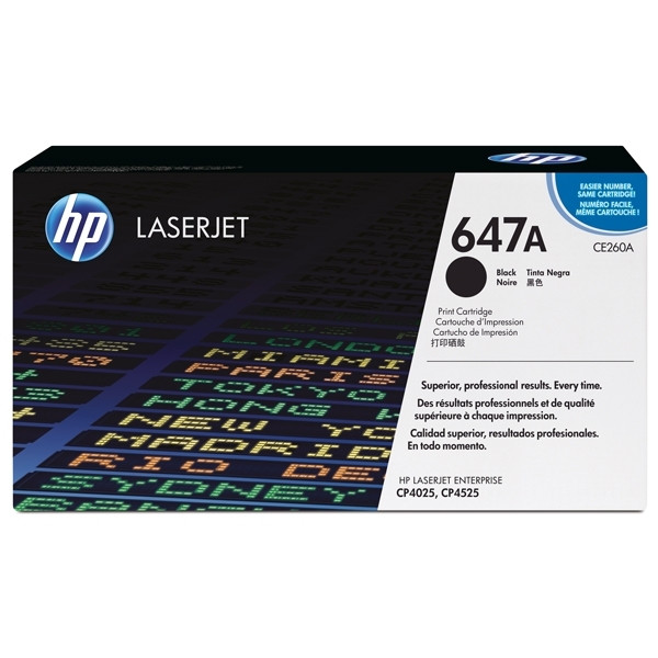 HP 647A (CE260A) toner zwart (origineel) CE260A 039892 - 1