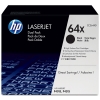 HP 64XD (CC364XD) toner zwart hoge capaciteit dubbelpak (origineel) 039910 - 1