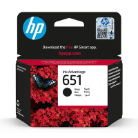 HP 651 (C2P10AE) inktcartridge zwart (origineel) 044550