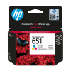 HP 651 (C2P11AE) inktcartridge kleur (origineel) 044552