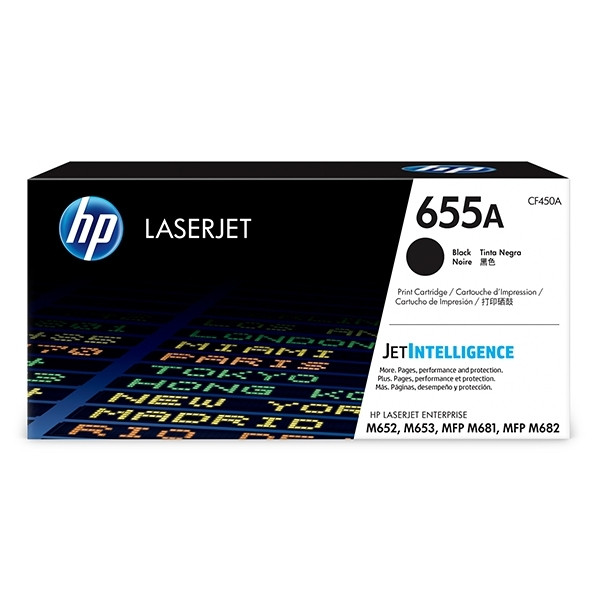 HP 655A (CF450A) toner zwart (origineel) CF450A 055158 - 1