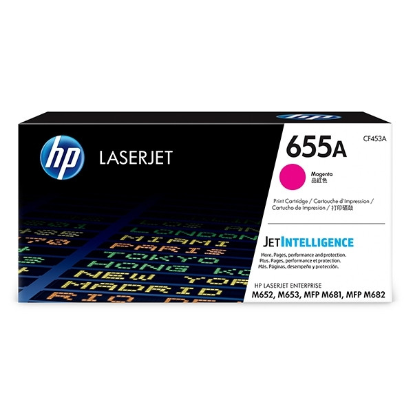 HP 655A (CF453A) toner magenta (origineel) CF453A 055164 - 1