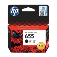 HP 655 (CZ109AE) inktcartridge zwart (origineel) 044216