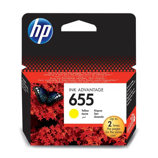 HP 655 (CZ112AE) inktcartridge geel (origineel) 044222 - 1