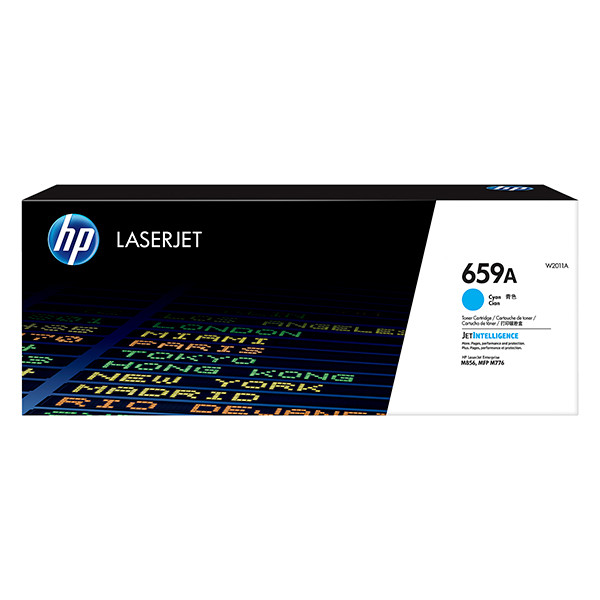 HP 659A (W2011A) toner cyaan (origineel) W2011A 055474 - 1