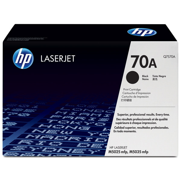 HP 70A (Q7570A) toner zwart (origineel) Q7570A 039740 - 1