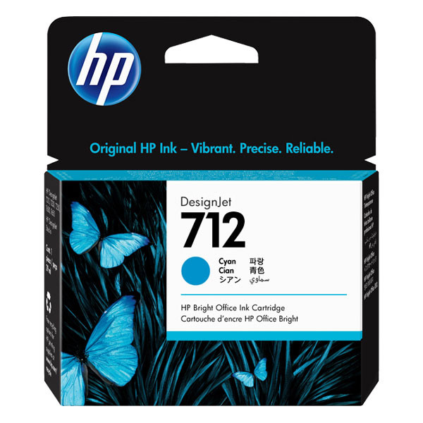 HP 712 (3ED67A) inktcartridge cyaan (origineel) 3ED67A 093108 - 1