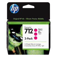 HP 712 (3ED78A) magenta multipack 3 stuks (origineel) 3ED78A 653021