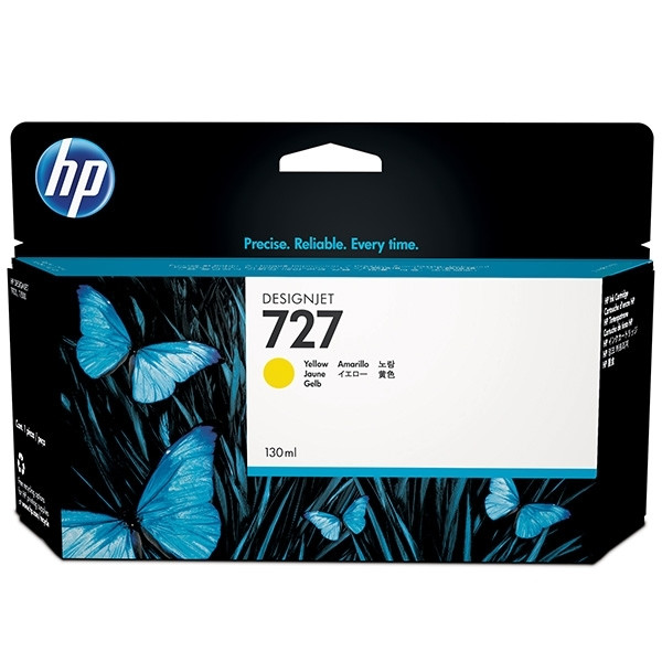 HP 727 (B3P21A) inktcartridge geel hoge capaciteit (origineel) B3P21A 044294 - 1