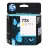 HP 728 (F9J61A) inktcartridge geel (origineel)