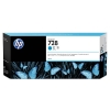 HP 728 (F9K17A) inktcartridge cyaan extra hoge capaciteit (origineel) F9K17A 044498