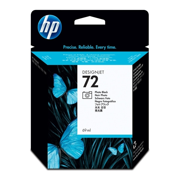 HP 72 (C9397A) inktcartridge foto zwart (origineel) C9397A 030880 - 1