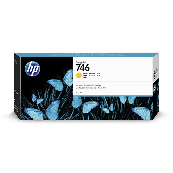 HP 746 (P2V79A) inktcartridge geel (origineel) P2V79A 055342 - 1