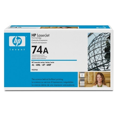 HP 74A (92274A/EP-P) toner zwart (origineel) 92274A 032042 - 1