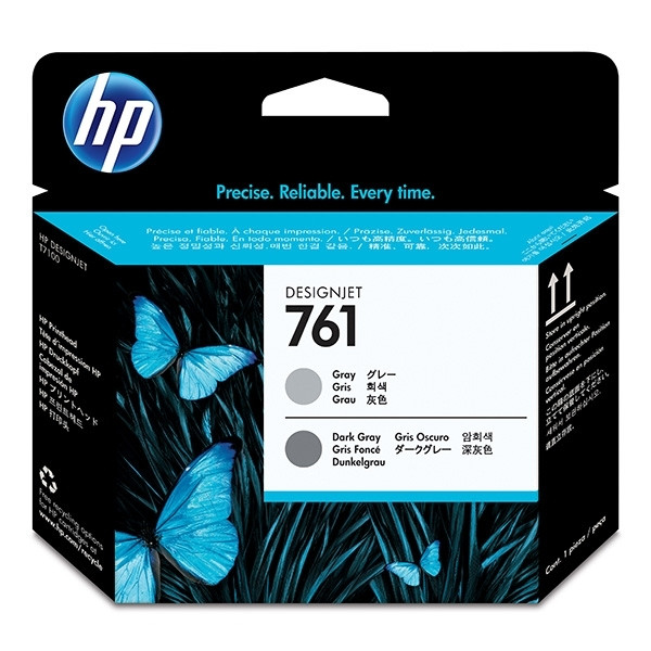 HP 761 (CH647A) printkop grijs en donker grijs (origineel) CH647A 044074 - 1