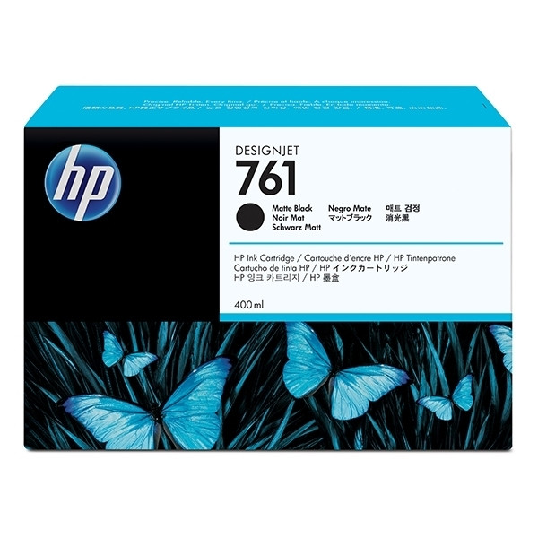 HP 761 (CM991A) inktcartridge mat zwart (origineel) CM991A 044054 - 1