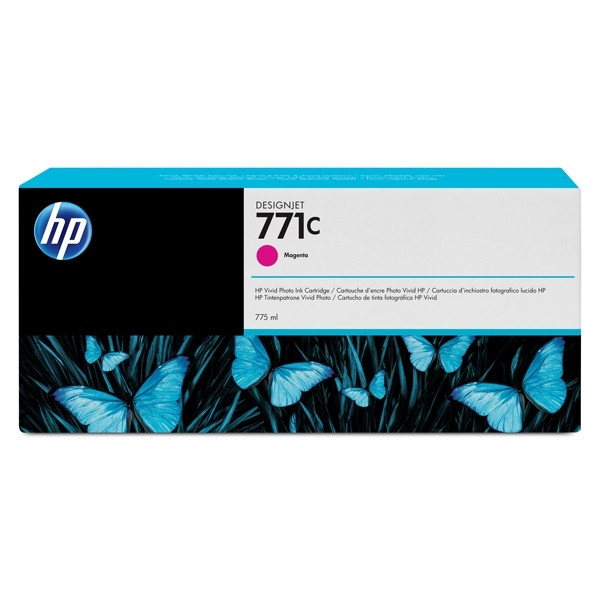 HP 771C (B6Y09A) inktcartridge magenta (origineel) B6Y09A 044244 - 1