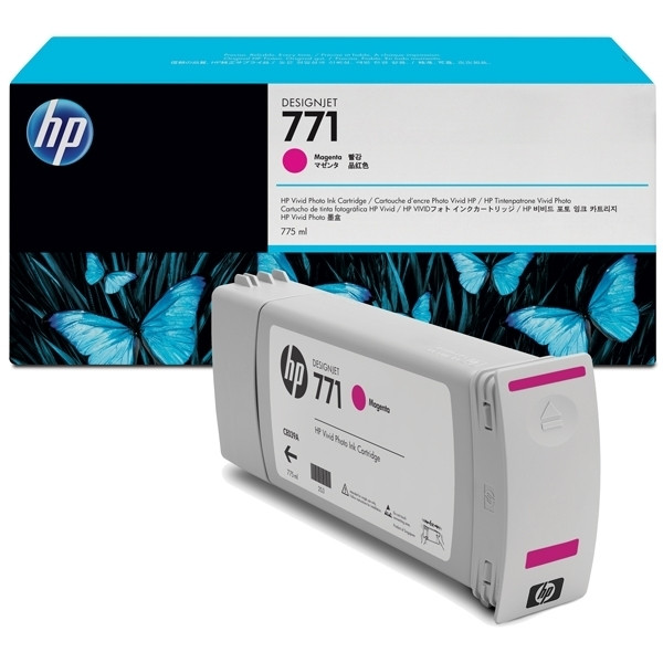 HP 771 (CE039A) inktcartridge magenta (origineel) CE039A 044082 - 1
