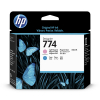 HP 774 (P2V98A) printkop licht magenta en licht cyaan (origineel) P2V98A 055356