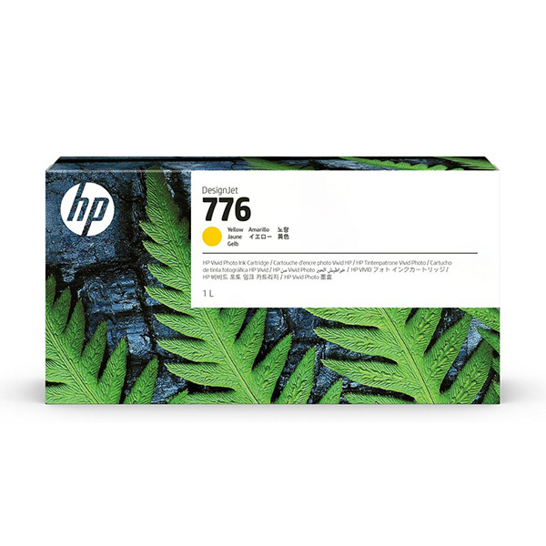 HP 776 (1XB08A) inktcartridge geel (origineel) 1XB08A 093264 - 1