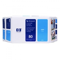 HP 80 (C4891A) value pack cyaan (origineel) 031204