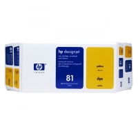 HP 81 (C4993A) value pack geel (origineel) 031535