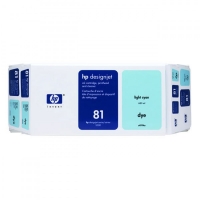 HP 81 (C4994A) value pack licht cyaan (origineel) 031545