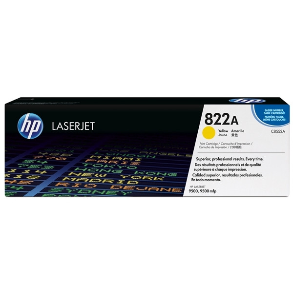 HP 822A (C8552A) toner geel (origineel) C8552A 039400 - 1